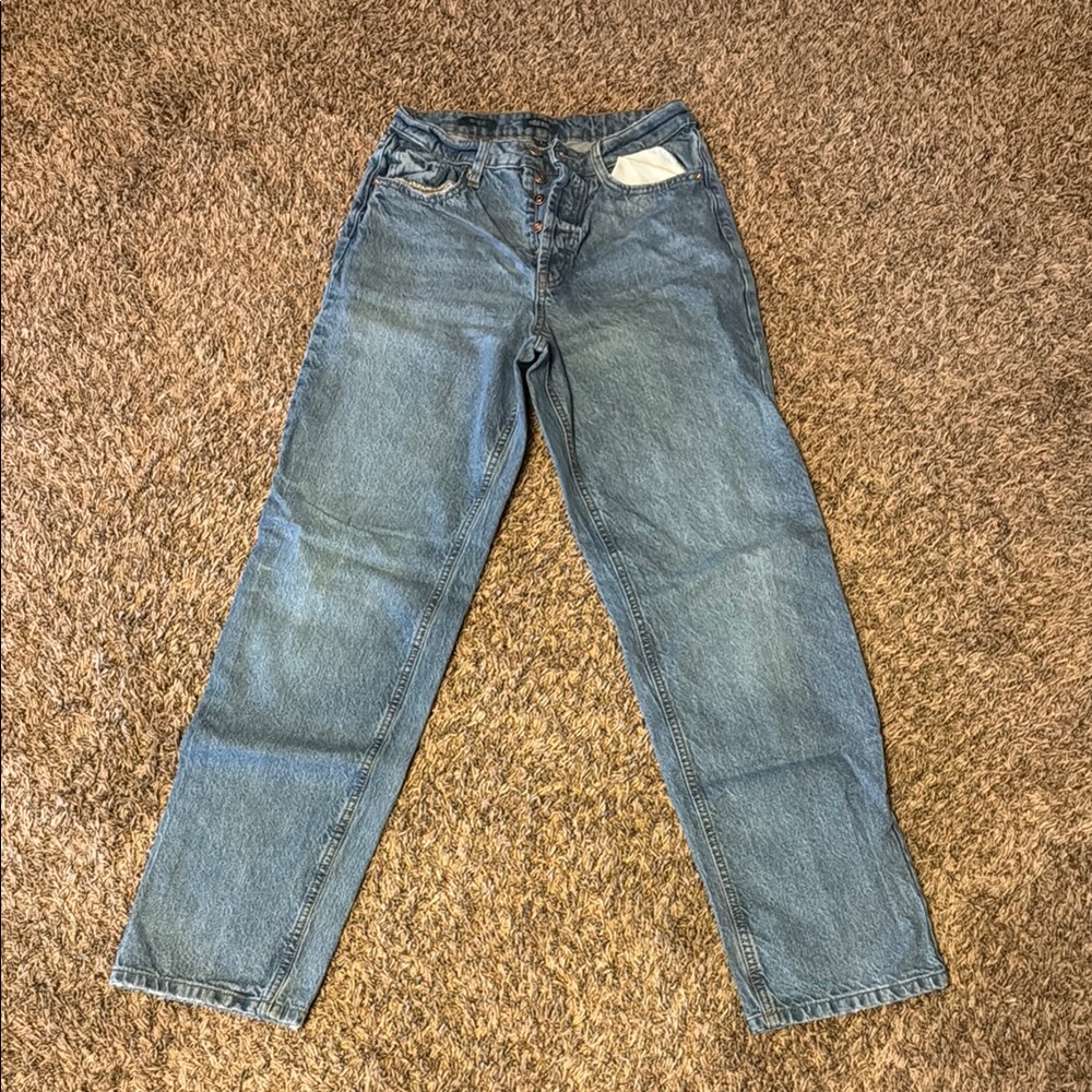 Classic Blue Denim Jeans Wild Fable